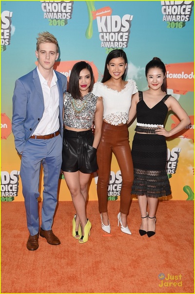 Game Shakers cast at the Kids Choice Awards 2016